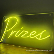 Waterproof advertising custom flexible 3d led lighting neon logo signs